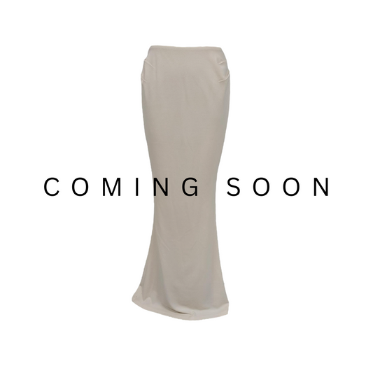White Maxi Skirt - Sublime, Beloved, Serene - ‘Clara’